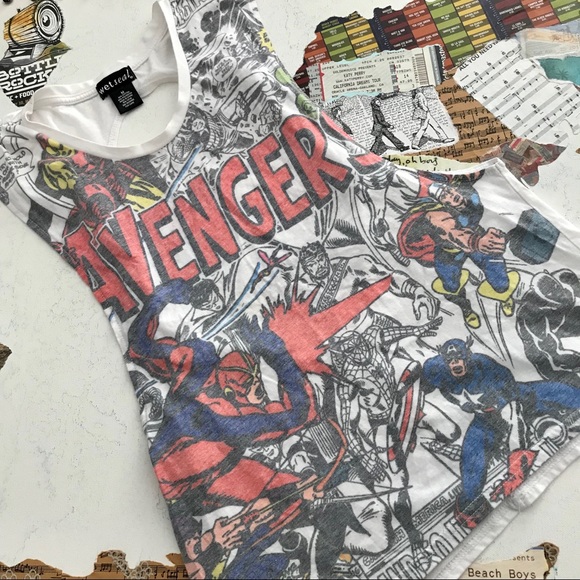 Wet Seal Tops - Avengers Tank Top • Size M